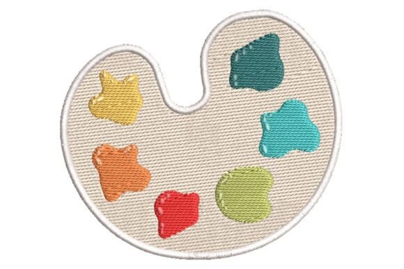 Artist's Paint Palette